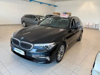 Usata BMW 520 Luxury Line 190 CV (139 kW) 2017 Nero Station wagon