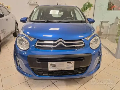 Usado Citroën C1 Feel 72 CV (52 kW) 2019 Azul Utilitario