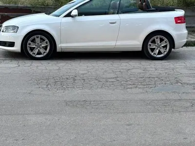 Usata Audi A3 Cabriolet Comfort 140 CV (102 kW) 2009 Bianco Cabrio