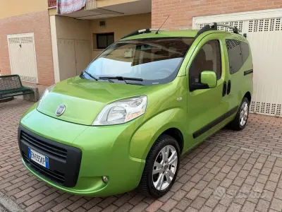 Usata Fiat Qubo Dynamic 70 CV (51 kW) 2012 Verde Monovolume