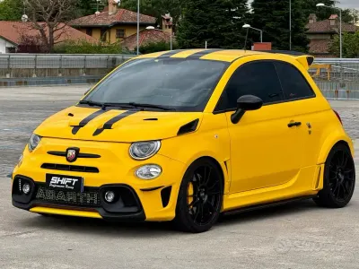 Usata Abarth 595 Turismo 165 CV (121 kW) 2017 Giallo Utilitaria