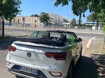 Usata VW T-Roc 110 CV (80 kW) 2022 Bianco SUV