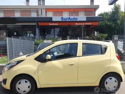 Usata Chevrolet Spark LS 68 CV (50 kW) 2013 Giallo Utilitaria