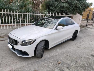Usata Mercedes C250 204 CV (150 kW) 2014 Bianco Berlina