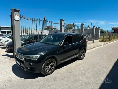 Usata BMW X3 xLine 150 CV (110 kW) 2016 Nero SUV