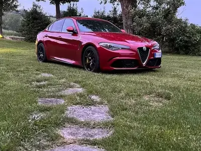 Usata Alfa Romeo Giulia Quadrifoglio 510 CV (375 kW) 2017 Rosso Berlina