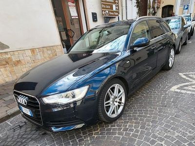 Usata Audi A6 245 CV (180 kW) 2013 Blu Station wagon