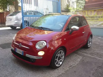 Usata Fiat 500 Pop Star 69 CV (50 kW) 2015 Rosso Utilitaria