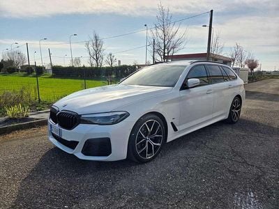 Usata BMW 520 M Sport 190 CV (139 kW) 2020 Bianco Station wagon