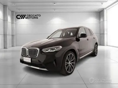 Usata BMW X3 190 CV (139 kW) 2022 Nero SUV