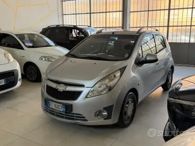 Usata Chevrolet Spark LS 68 CV (50 kW) 2011 Grigio Utilitaria