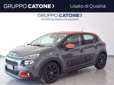 Usata Citroën C3 Shine 75 CV (55 kW) 2018 Grigio Utilitaria