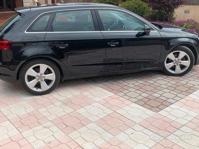 Usata Audi A3 105 CV (77 kW) 2013 Nero Berlina