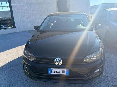 Usata VW Polo Trendline 90 CV (66 kW) 2017 Nero Berlina