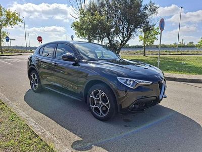 Usata Alfa Romeo Stelvio Business 210 CV (154 kW) 2018 Nero SUV
