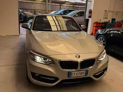 Usata BMW 220 190 CV (139 kW) 2015 Grigio Cabrio