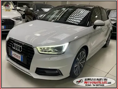 Käytetty Audi A1 S-Line 90 HP (66 kW) 2017 Valkoinen Viistoperä
