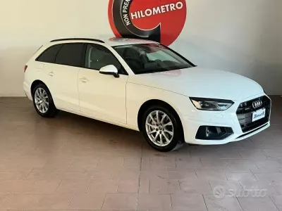 Usata Audi A4 Advanced 190 CV (139 kW) 2019 Bianco Station wagon
