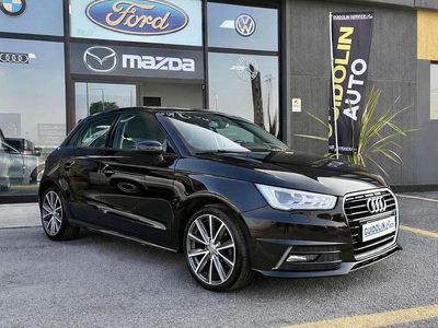 Usata Audi A1 S-Line 90 CV (66 kW) 2017 Nero Utilitaria