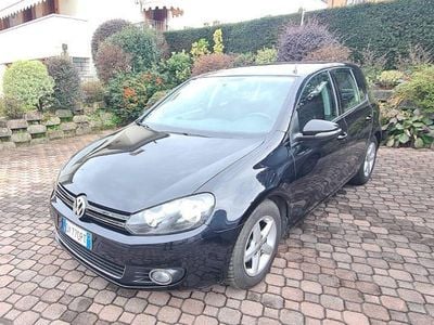Usata VW Golf VI Highline 110 CV (80 kW) 2009 Nero Utilitaria