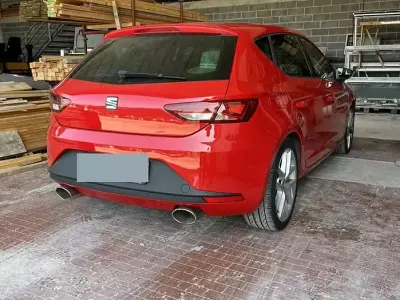 Usata Seat Leon FR 184 CV (135 kW) 2015 Rosso Berlina