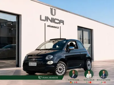 Usata Fiat 500C Dolcevita 69 CV (50 kW) 2019 Nero Cabrio