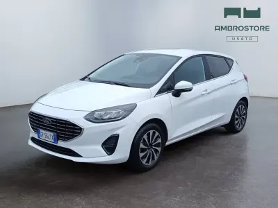 Usata Ford Fiesta Titanium 75 CV (55 kW) 2023 Bianco Utilitaria