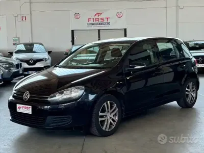 Usata VW Golf VI Highline 105 CV (77 kW) 2011 Nero Utilitaria