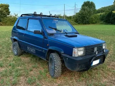 Usata Fiat Panda 54 CV (39 kW) 2001 Blu Berlina