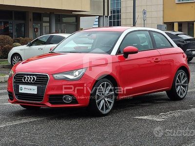 Usata Audi A1 Ambition 122 CV (89 kW) 2012 Rosso Utilitaria
