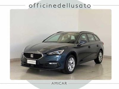 Usata Seat Leon Style 150 CV (110 kW) 2023 Grigio Station wagon
