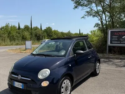 Usata Fiat 500C Pop 69 CV (50 kW) 2011 Bluazzurro Cabrio