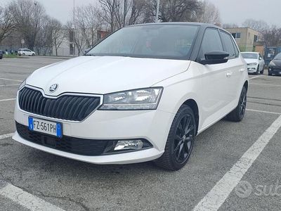 Usata Skoda Fabia 95 CV (69 kW) 2019 Bianco Berlina