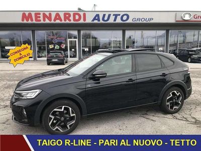 Usata VW Taigo R-line 116 CV (85 kW) 2025 Nero SUV