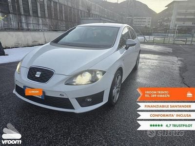 Usata Seat Leon FR 170 CV (125 kW) 2010 Bianco Utilitaria