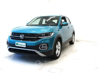 Usata VW T-Cross Advance 116 CV (85 kW) 2019 Blu SUV