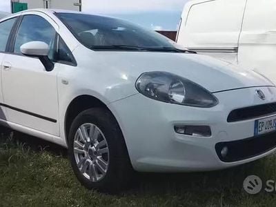 Usata Fiat Punto Lounge 77 CV (56 kW) 2013 Bianco Utilitaria