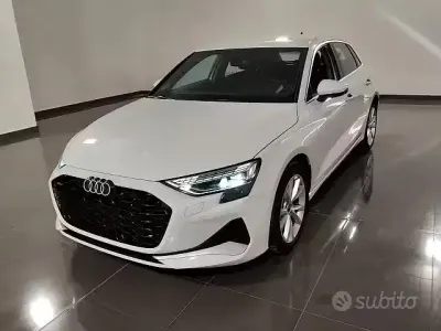 Usata Audi A3 Advanced Plus 150 CV (110 kW) 2025 Bianco Berlina