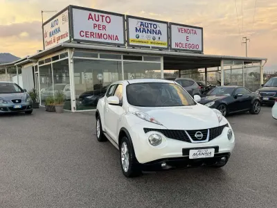 Usata Nissan Juke Acenta 110 CV (80 kW) 2014 Bianco SUV