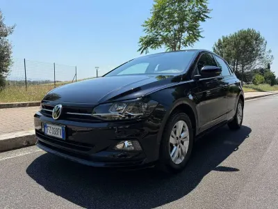 Usata VW Polo Comfortline 90 CV (66 kW) 2019 Nero Utilitaria