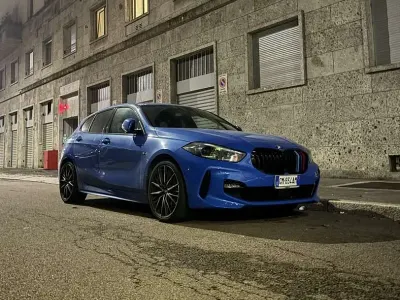 Usata BMW 118 M Sport 150 CV (110 kW) 2022 Blu Utilitaria