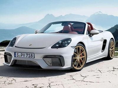Usata Porsche 718 Spyder 420 CV (308 kW) 2023 Bianco carrara Cabrio