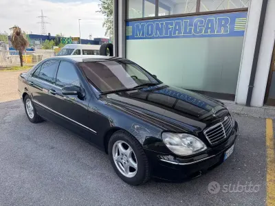 Usata Mercedes S320 224 CV (164 kW) 1999 Nero Berlina