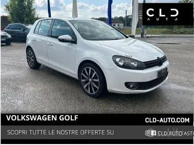 Usado VW Golf VI Highline 105 CV (77 kW) 2011 Blanco Utilitario