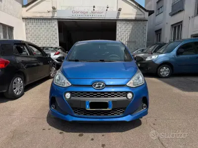 Usata Hyundai i10 Classic 66 CV (48 kW) 2018 Bluazzurro Utilitaria