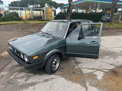 Usata VW Golf II 50 CV (36 kW) 1983 Verde Utilitaria