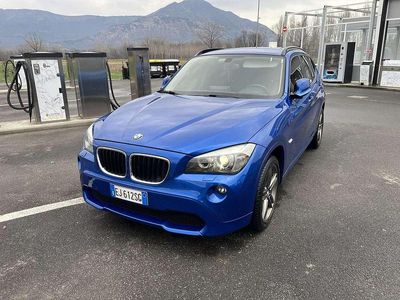 Usata BMW X1 177 CV (130 kW) 2011 Blu/azzurro SUV