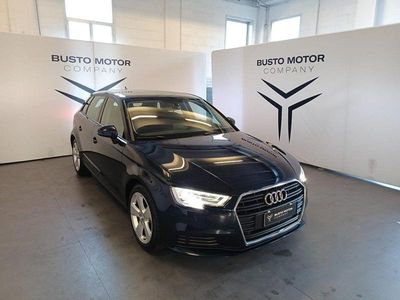 Usata Audi A3 Business 150 CV (110 kW) 2017 Verde petrolio / metallizzato Berlina