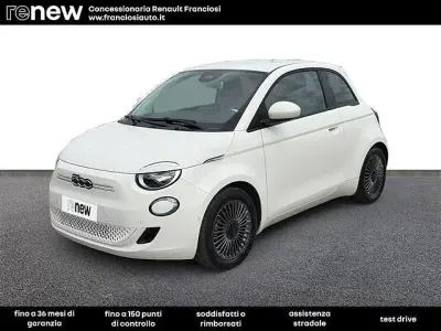 Używany Fiat 500e La Prima 42 kW (58 KM) 2022 Biały Hatchback