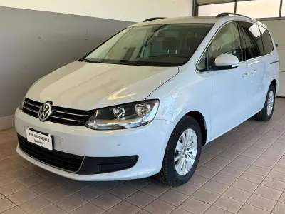 Usata VW Sharan Comfortline 150 CV (110 kW) 2019 Bianco Monovolume